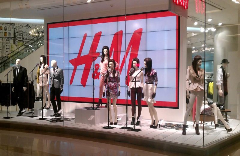 fachada da H&m