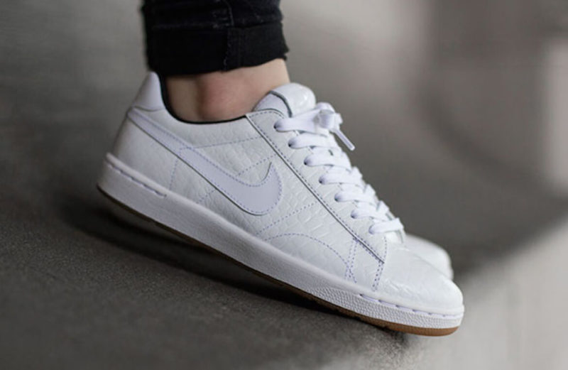 tenis nike all white